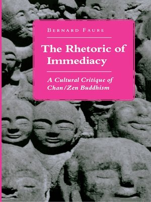 cover image of The Rhetoric of Immediacy